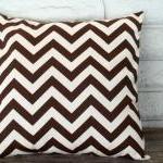The Ashley - 18 X 18 Pillow Cover - Zig Zag In..